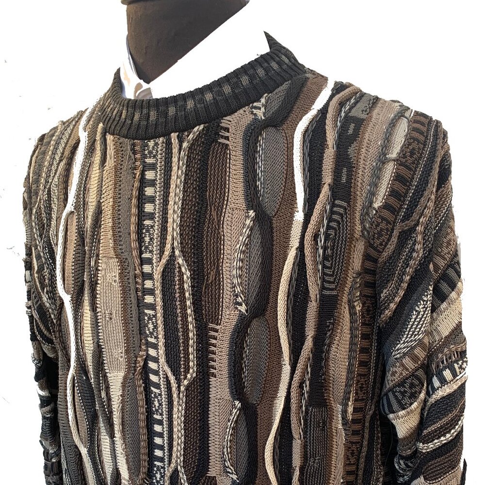 Protegé Collections Men’s Fuji Style 100% Acrylic Multicolor Pullover Sweaters
